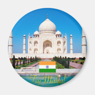 Snygg Taj-Mahal India Pro Photo Magnet