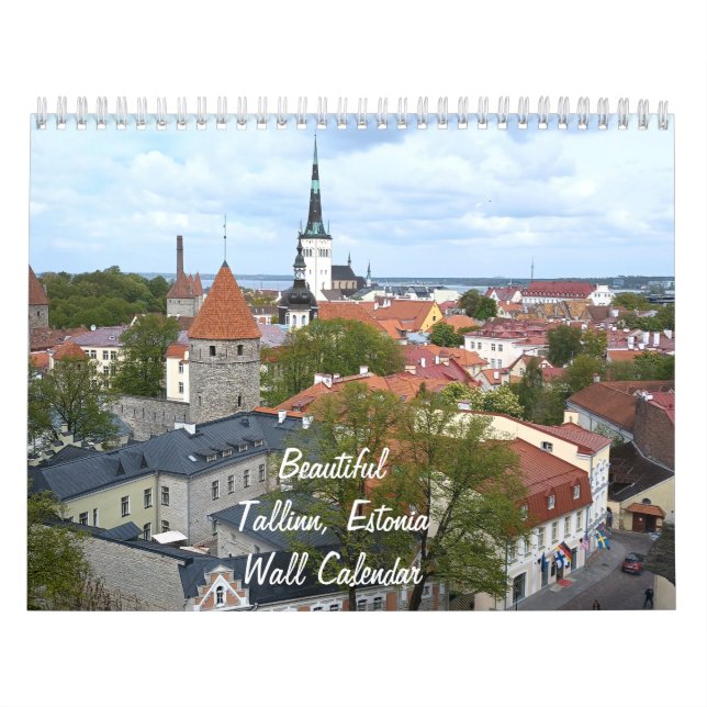Snygg Tallinn, Estoniska väggkalender Kalender (Omslag)