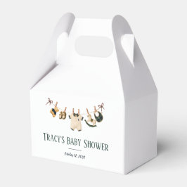 Snygg Teddybjörn Baby Shower Presentaskar