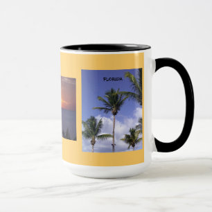 Snygg Three Image Florida Gift Mugg