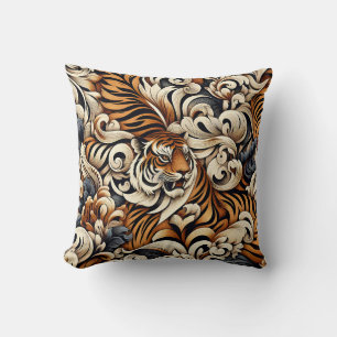 Snygg tiger kudde