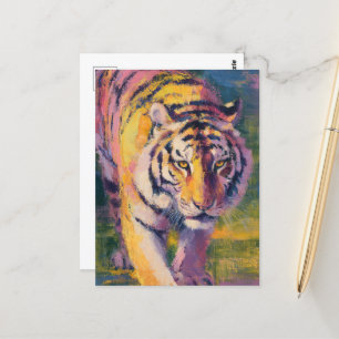 Snygg tiger vykort
