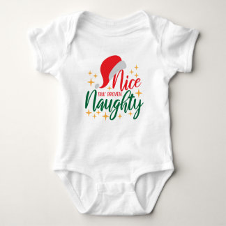 Snygg Til-beprövad Naughty, Novelty-fin jul T Shirt