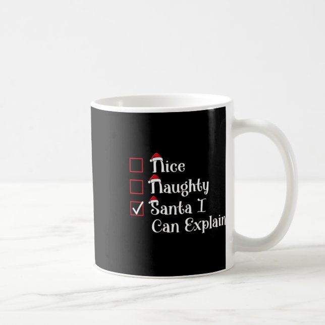 Snygg tomten... kan förklara jultomten.. kaffemugg (Höger)