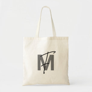 Snygg totebag med typografi tygkasse