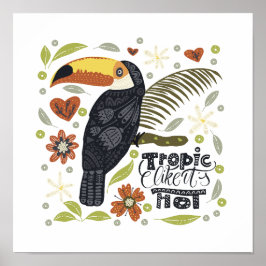 Snygg Toucan Poster för varje Decor Stil