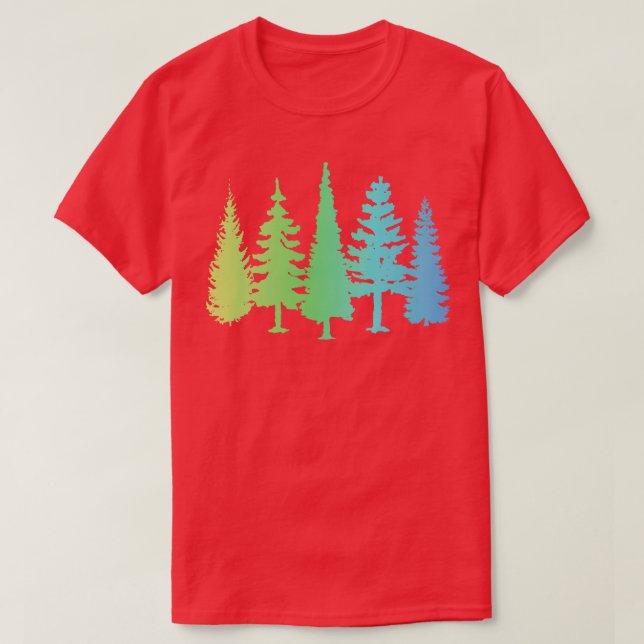 Snygg Träd T Shirt (Design framsida)