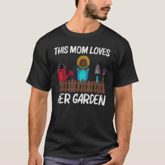Snygg Trädgårdsskötsel För Mamma Trädgårdsodlare T Shirt