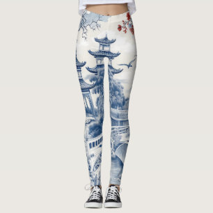 Snygg traditionell Abstrakt Art Leggings