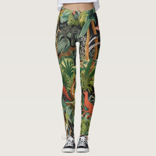 Snygg traditionell Abstrakt Art Leggings