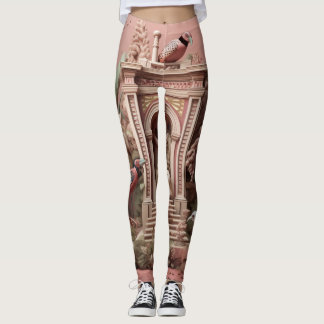Snygg traditionell Abstrakt Art Leggings