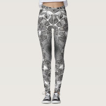 Snygg traditionell Abstrakt Art Leggings