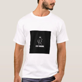 Snygg tryckt grafisk t-shirt