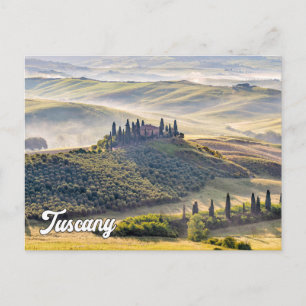 Snygg Tuscany, Italien Vykort