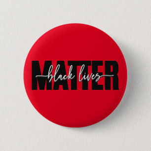 Snygg typografi för Black Lives Matter Knapp