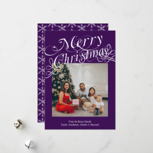 Snygg typografi God Jul Mall