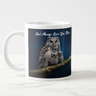 Snygg Uggla och hennes Owlets Mugg Jumbo Mugg