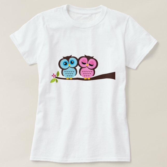 Snygg Uggla Tee (Design framsida)