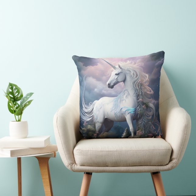 Snygg Unicorn Kudde (Stol)