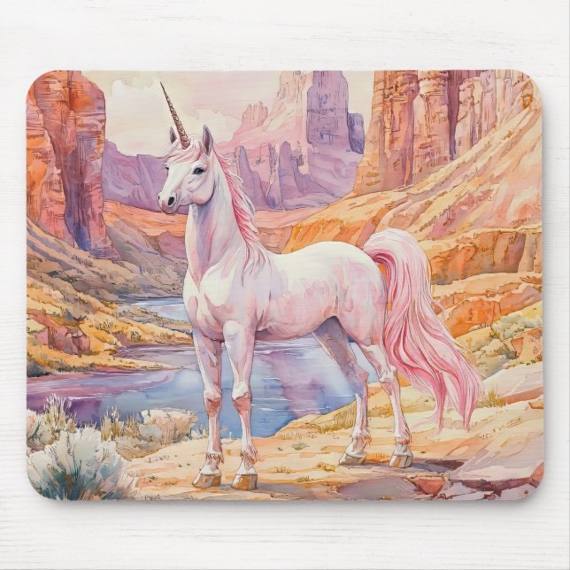 Snygg Unicorn Musmatta (Framsidan)
