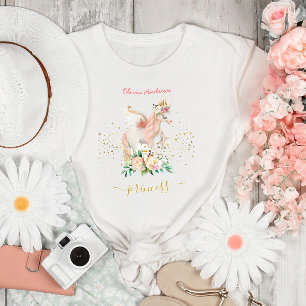 Snygg Unicorn Princess Girl Girl T Shirt