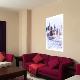Snygg unik Mansion | AI Art Poster