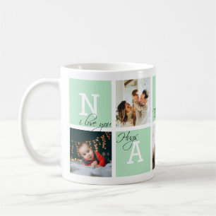 Snygg uppskattning Nanny 5 Photo Ljust grönt Kaffemugg