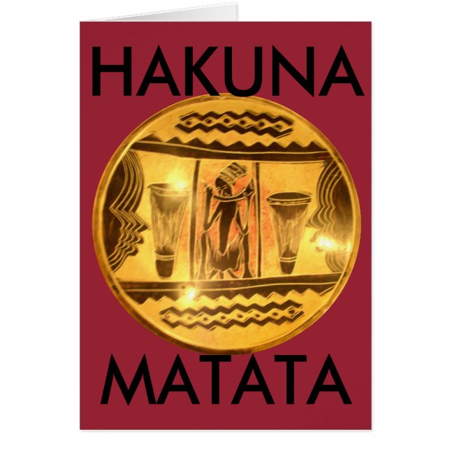 Snygg utskrift av fantastisk hälsningskort (Framsidan)