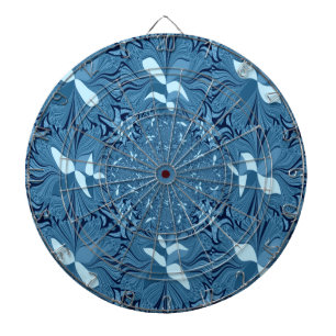 Snygg, vackert iridescent blue, mönster sömlös. piltavla
