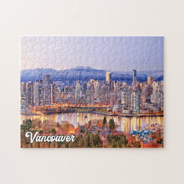 Snygg Vancouver, British Columbia, Kanada Pussel (Horisontell)