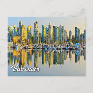 Snygg Vancouver, British Columbia, Kanada Vykort