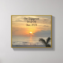 Snygg, vår Förlovning Canvas