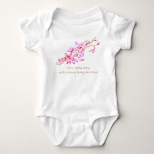 Snygg Vår på en Baby-bojdräkt (R) T Shirt