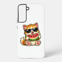 Snygg Vattenmelon Katt