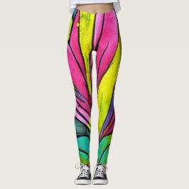 Snygg växtodling leggings