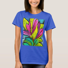 Snygg växtodling t shirt