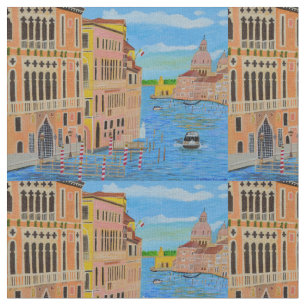 Snygg Venice-bomullsväv Tyg