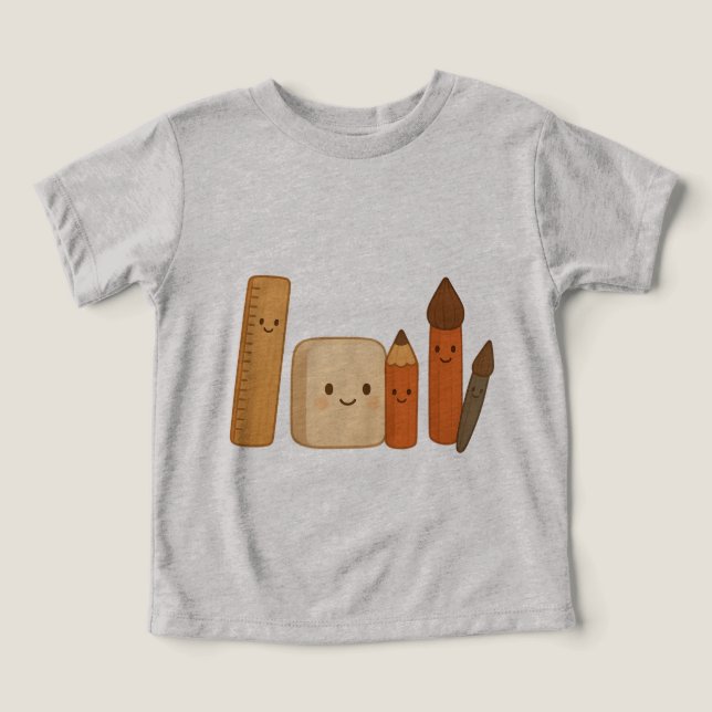 Snygg Verktyg - Cute Transparent T Shirt (Design Framsida)