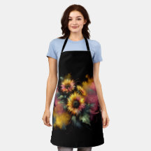 Snygg Vibrant Abstrakt Sunblommor