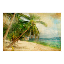 Snygg Vintage affisch