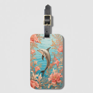 Snygg Vintage Dolphin Bagagebricka