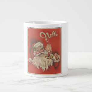 Snygg Vintage Jultomten Jumbo Mugg