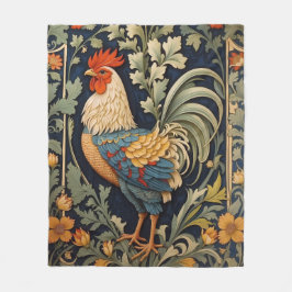 Snygg Vintage Tupp William Morris Inspired Fleecefilt