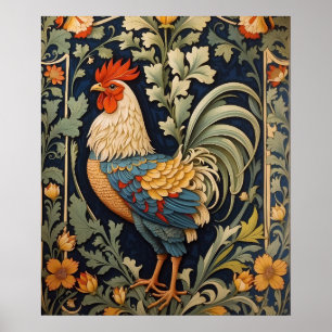 Snygg Vintage Tupp William Morris Inspired Poster