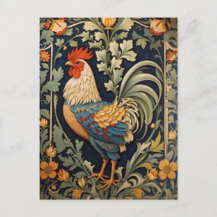 Snygg Vintage Tupp William Morris Inspired Vykort
