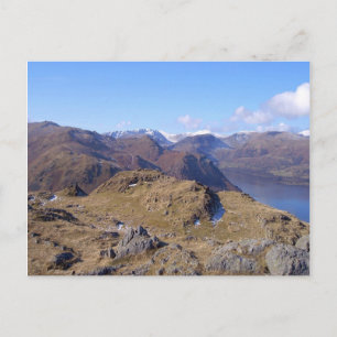Snygg vy från Hallin Fell Cumbria Vykort