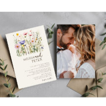 Snygg Watercolor WildblommBotanica Photo