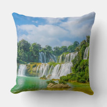Snygg Waterfall Dekorativ kudde