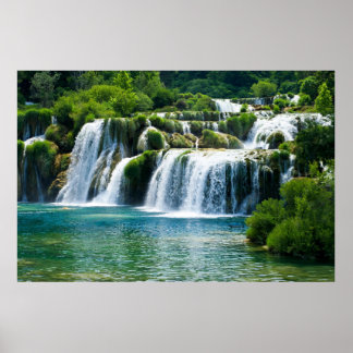 Snygg Waterfall Poster