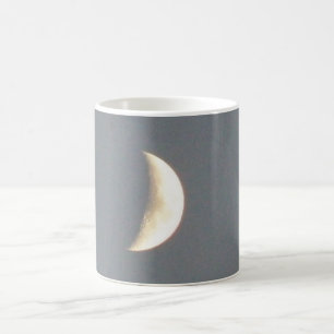 Snygg Waxing Crescent Måne vid Dusk Mugg